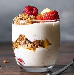 Greek Yogurt Parfait - High Protein Indian Breakfast