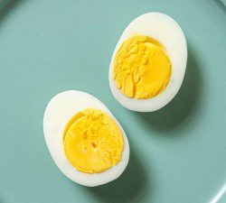 Hard-boiled egg