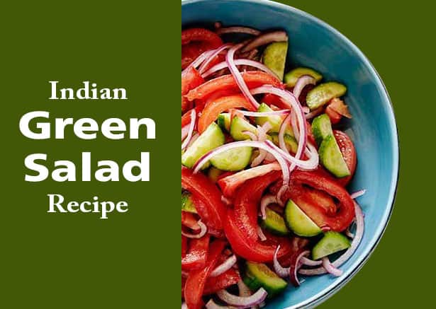 Green Salad Indian Recipe