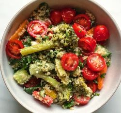 Quinoa and Vegetable Breakfast Bowl - PCOS Breakfast Recipes