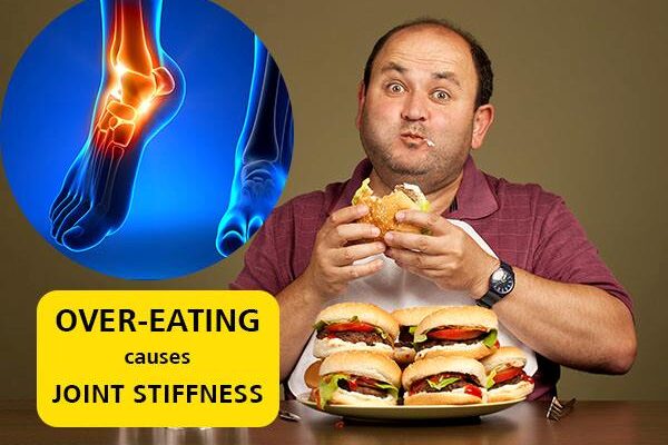 Overeating Causes Joint Stiffness